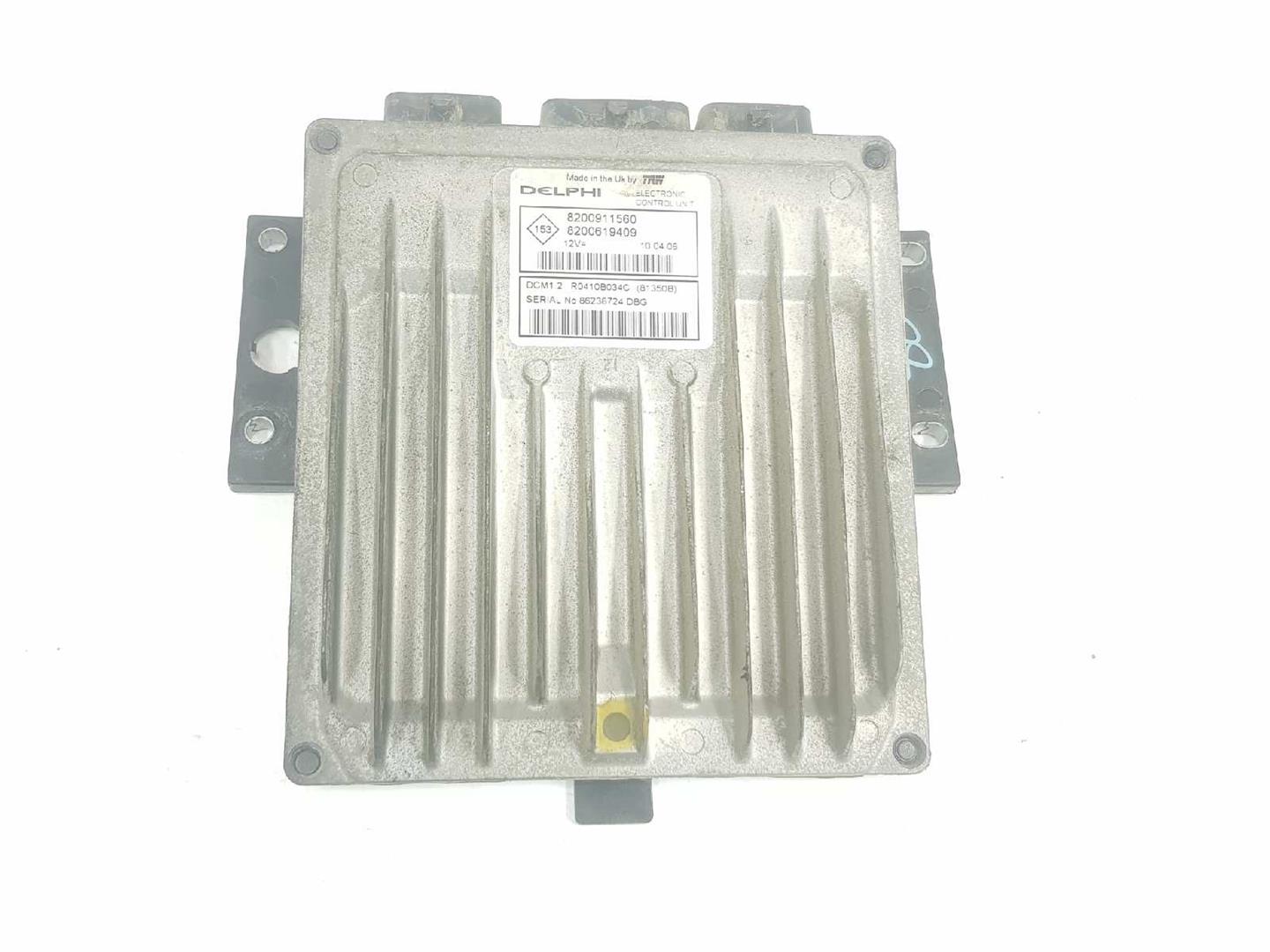 RENAULT Megane 2 generation (2002-2012) Variklio kompiuteris 8200911560,8200911560 19755424