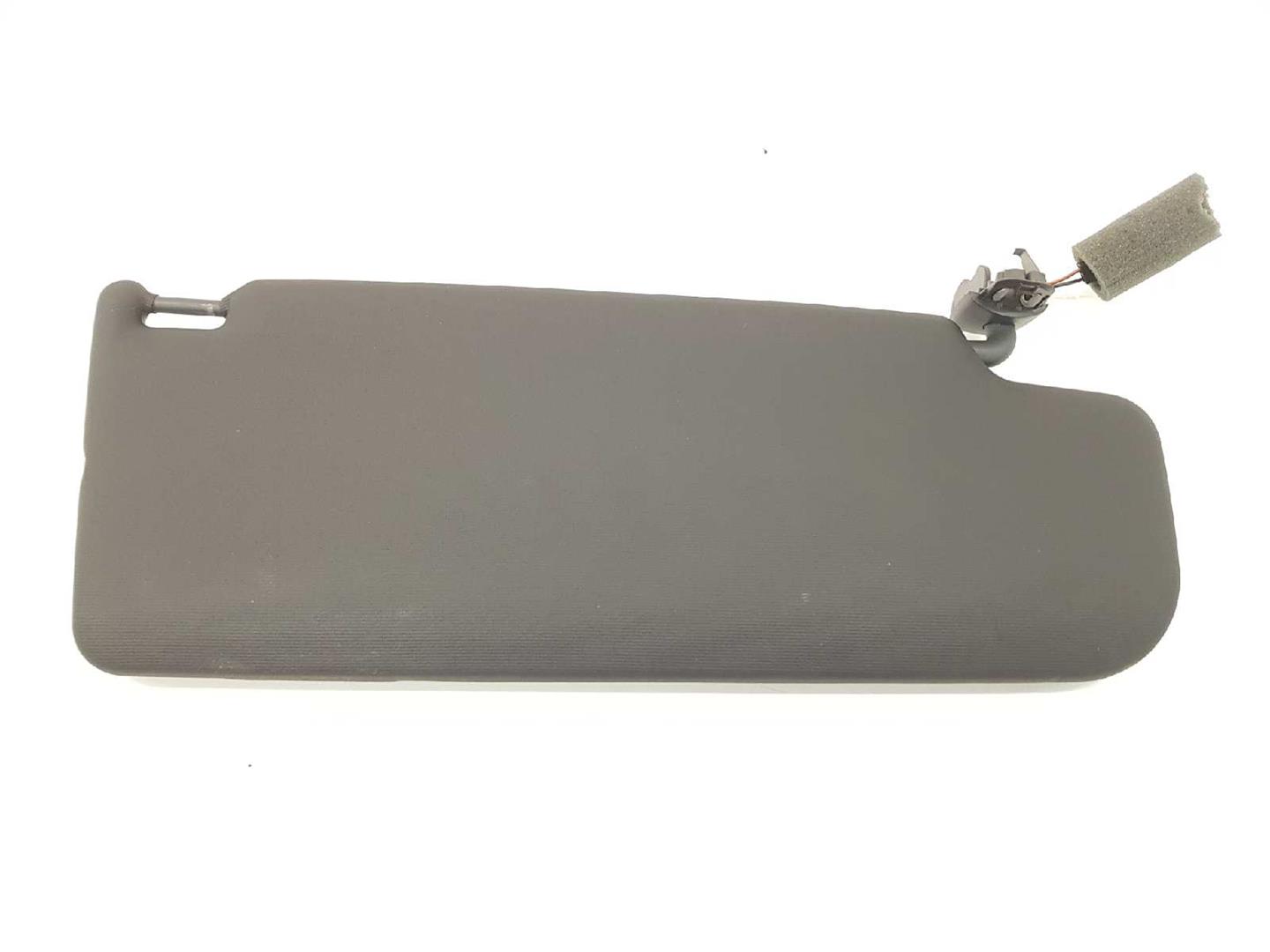 VOLKSWAGEN Scirocco 3 generation (2008-2020) Left Side Sun Visor 1K8857551J,1K8857551J,NEGRO 19906602