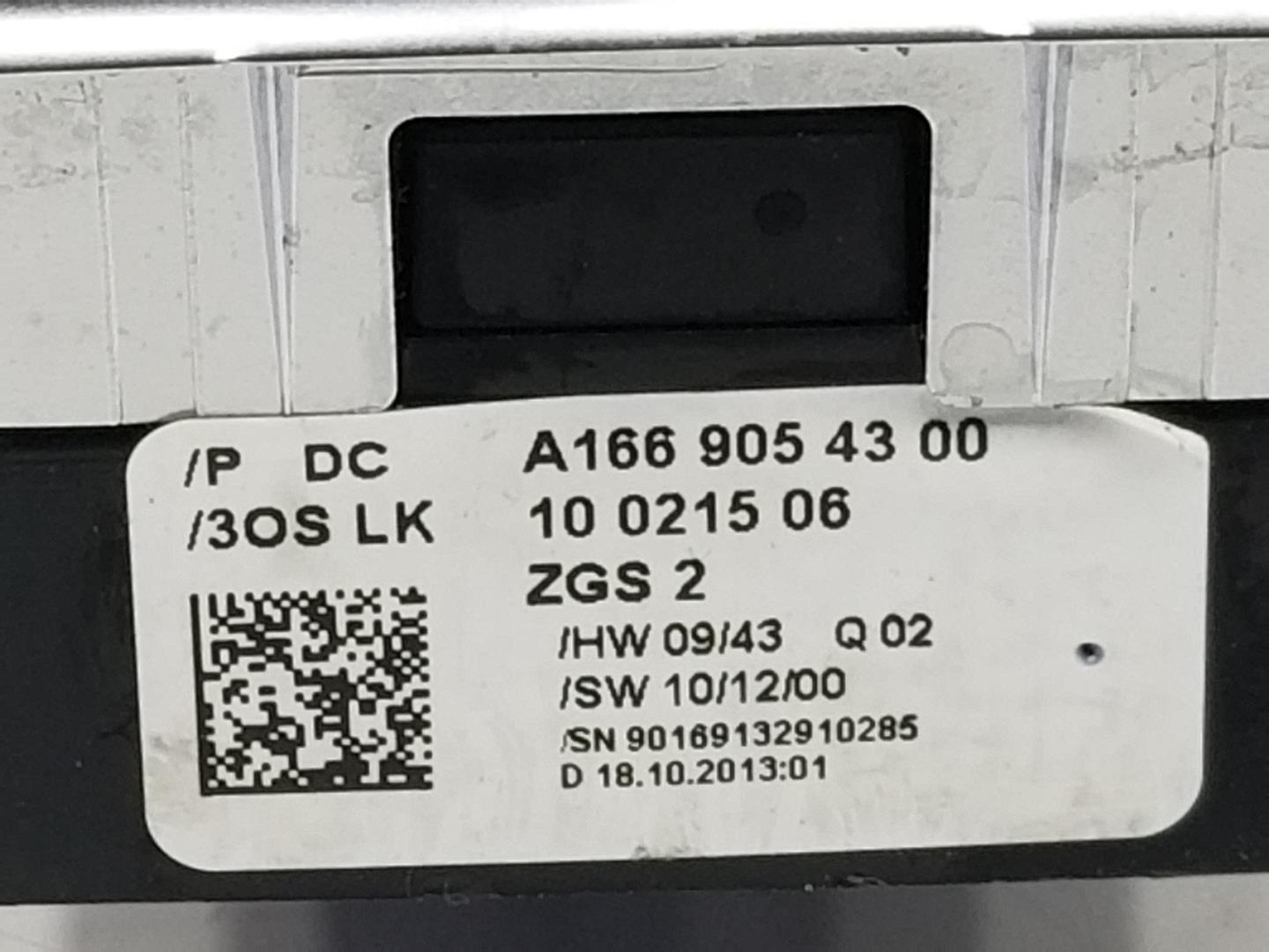 MERCEDES-BENZ CLA-Class C117 (2013-2016) Front Left Door Window Switch A1669054300, 1669054300 19793809