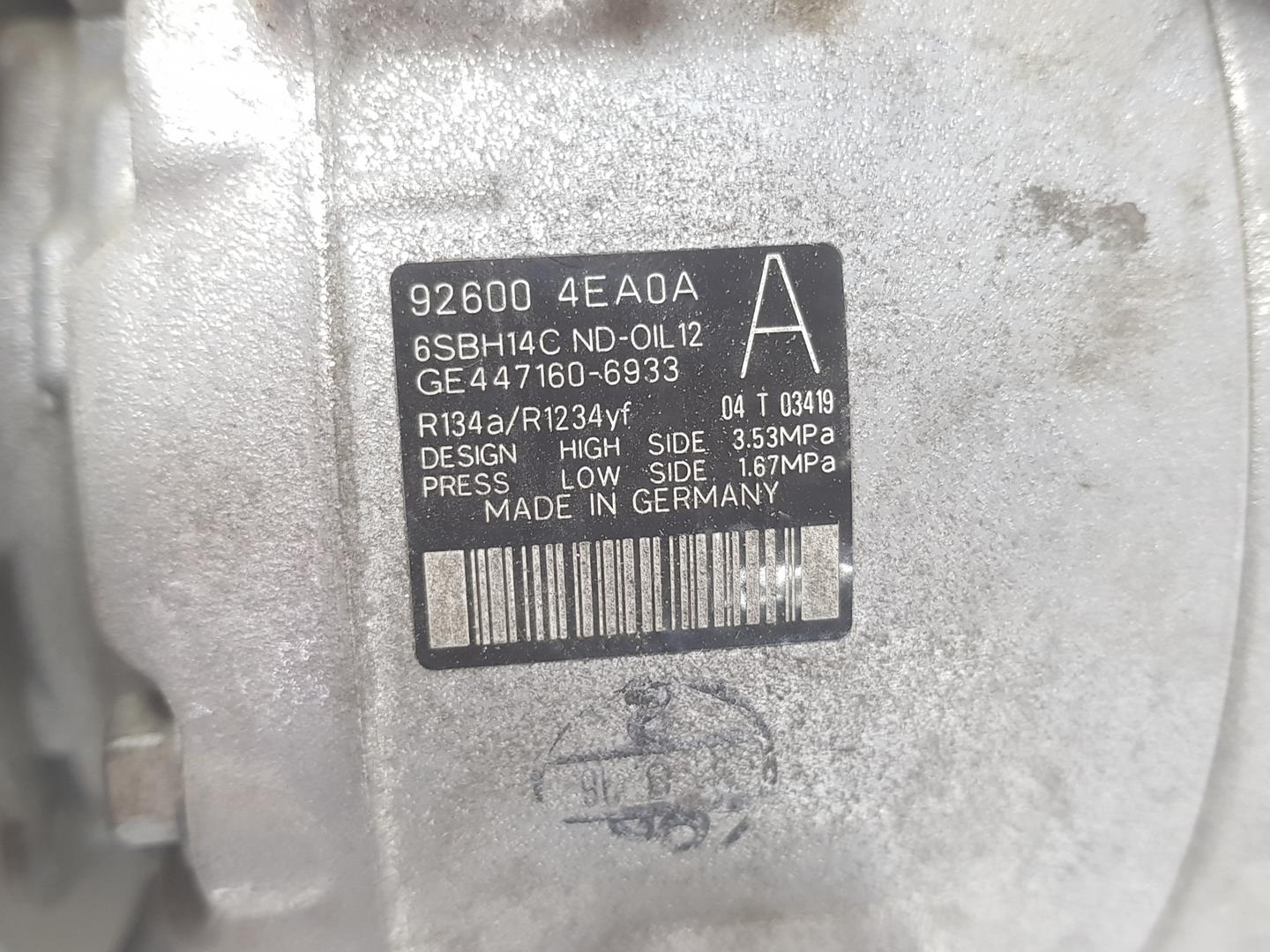 NISSAN Qashqai 2 generation (2013-2023) Air Condition Pump 926004EA0A, 926004EA0A 20354069