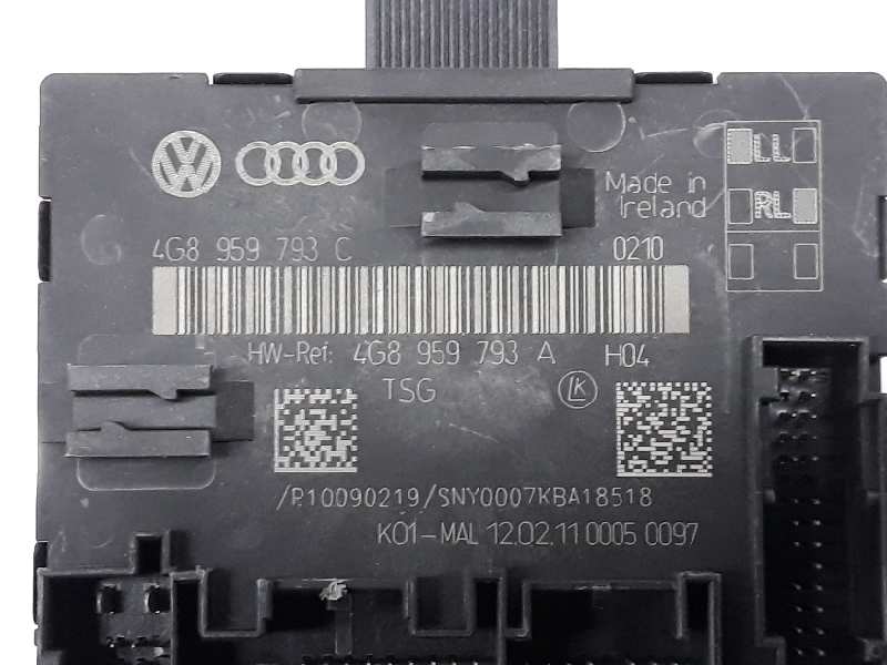 AUDI A7 C7/4G (2010-2020) Други управляващи блокове 4G8959793A, 4G8959793A, DELANTEROIZQ 19709925