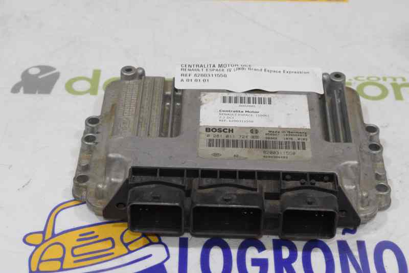 RENAULT Espace 4 generation (2002-2014) Calculateur d'unité de commande du moteur 8200311550,8200384493 19560754