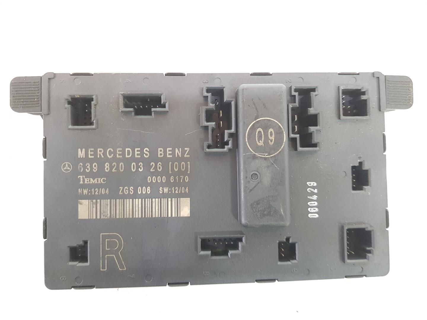 MERCEDES-BENZ Vito W639 (2003-2015) Other Control Units A6398200326, 6398200326 19805467