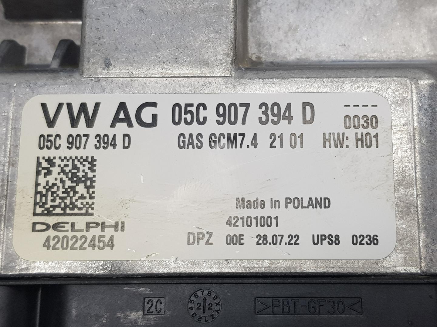 SEAT Arona 1 generation (2017-2024) Moottorin ohjausyksikkö ECU 05C907394D,05C907394D 21804255