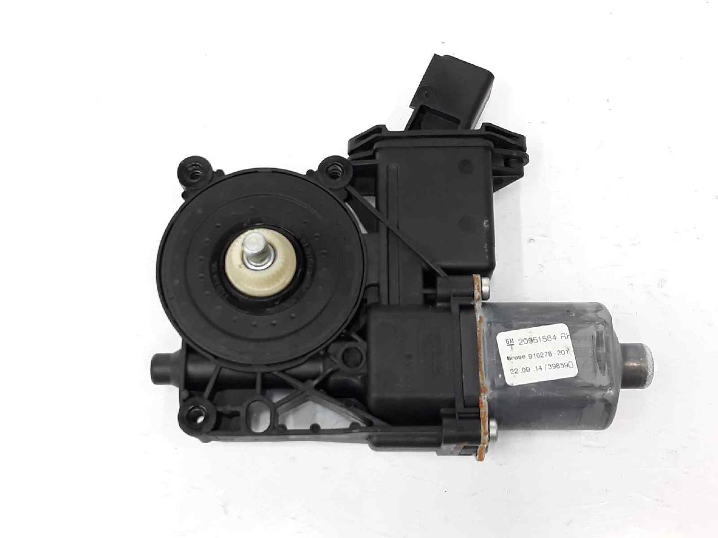 OPEL Astra J (2009-2020) Мотор керування вікном задніх правих дверей 20951584,910278201,910280200 19678277