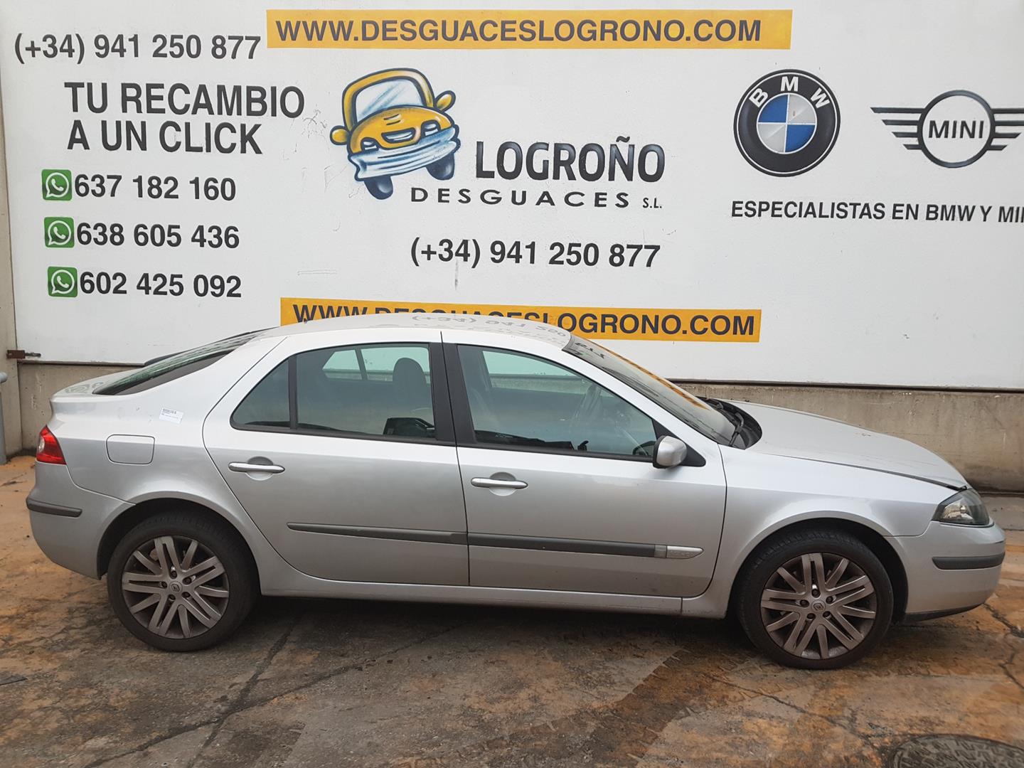 RENAULT Laguna 2 generation (2001-2007) Блок управления двигателем 8200527713, 0281012588 19782067