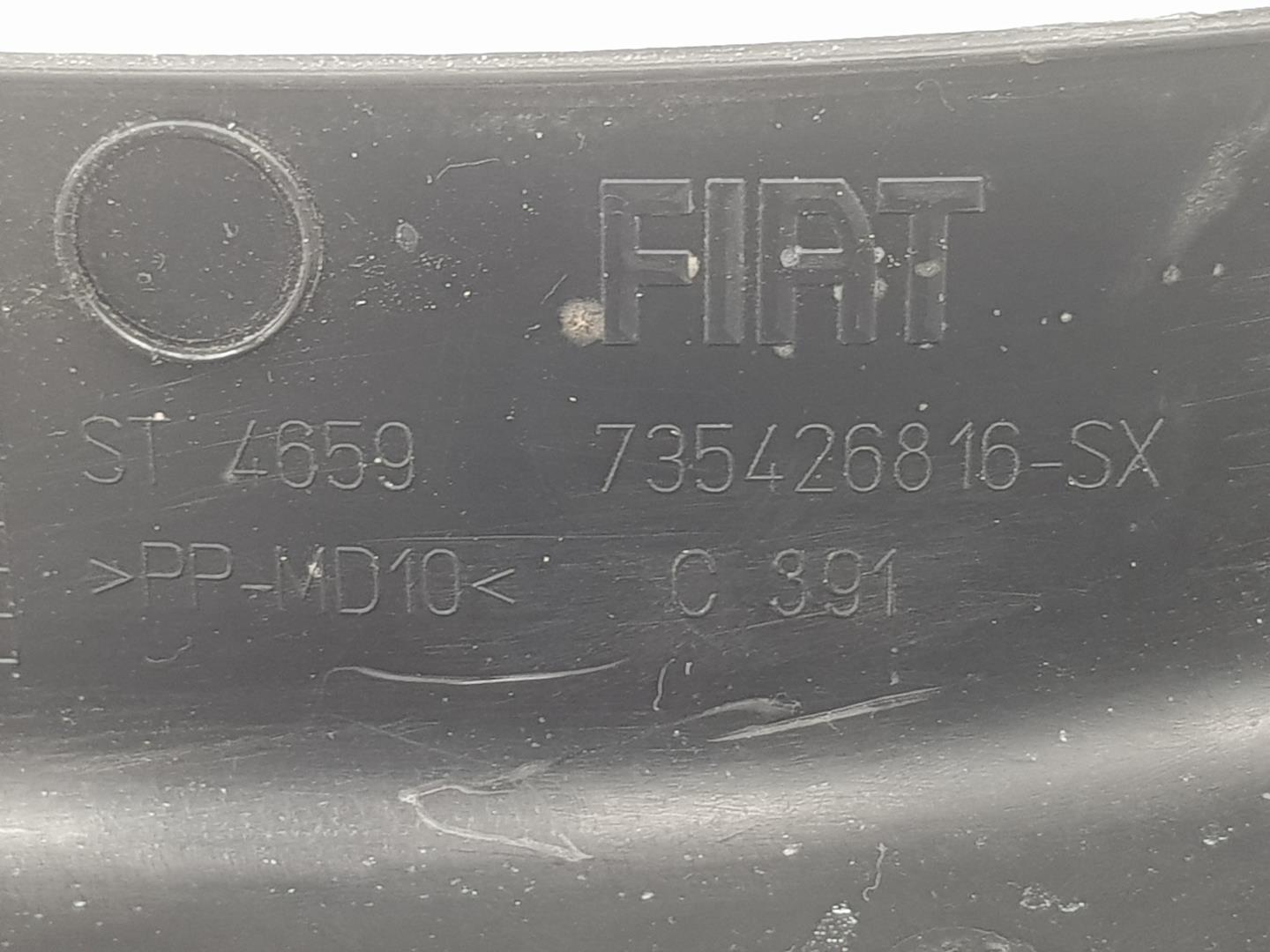 FIAT 500 2 generation (2008-2024) Kairys šoninių durų moldingas 835624951, 835624951 24216578