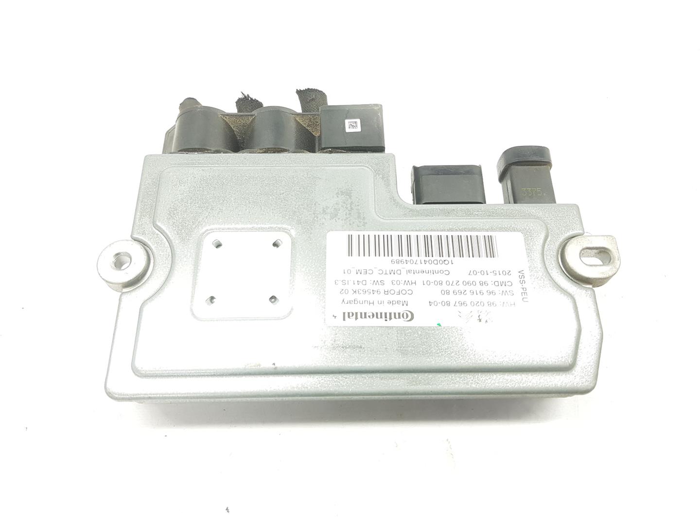 PEUGEOT 508 1 generation (2010-2020) Other Control Units 9802096780, 9802096780 24234334