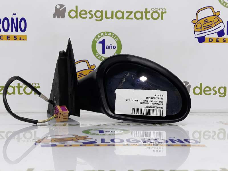 SEAT Ibiza 3 generation (2002-2008) Right Side Wing Mirror 6L1857508AA,6L1857508AA,2222DL 26353272