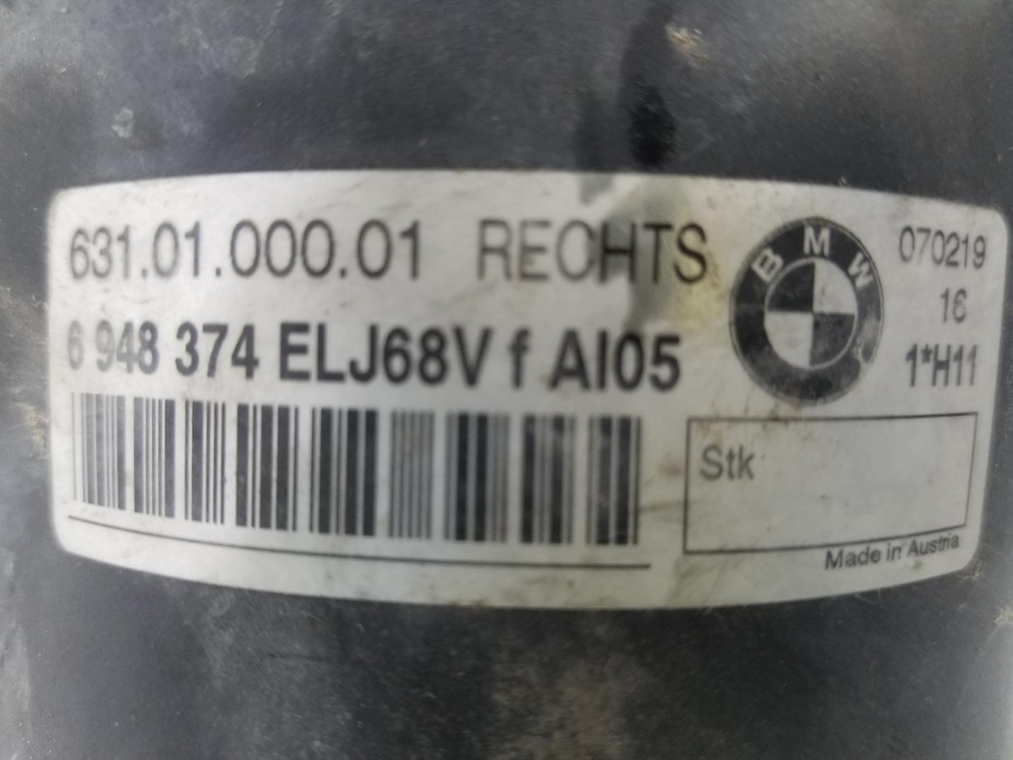 BMW 3 Series E90/E91/E92/E93 (2004-2013) Priekinis dešinys priešrūkinis žibintas 63176948374,63176948374 19891766