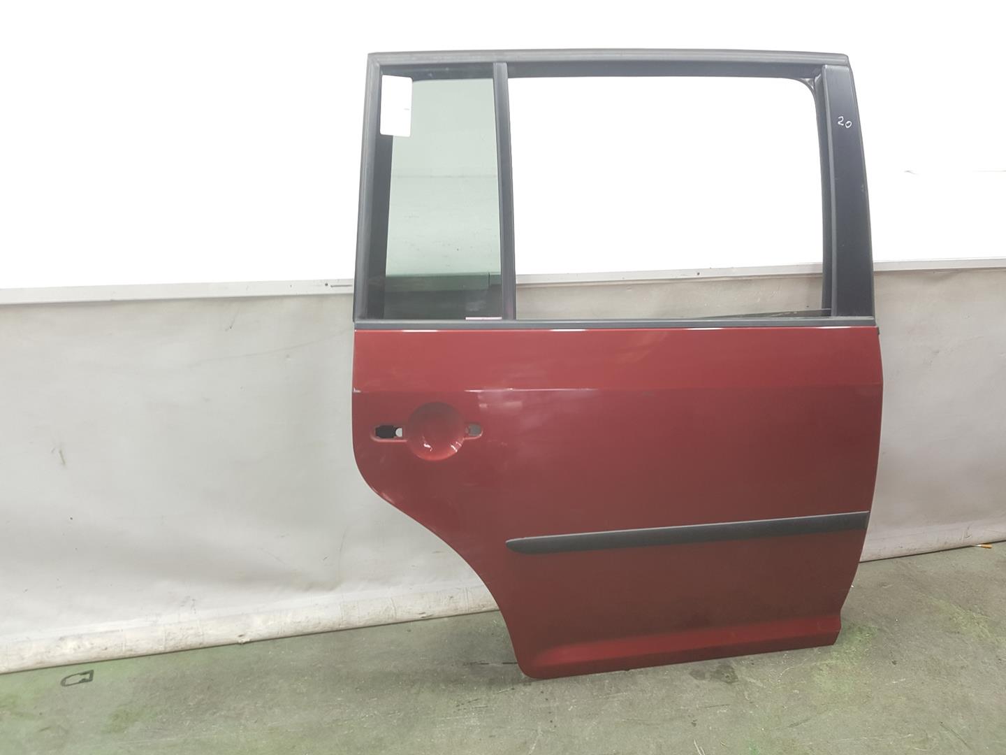 VOLKSWAGEN Touran 1 generation (2003-2015) Rear Right Door 1T0833056R, 1T0833056R 19799925