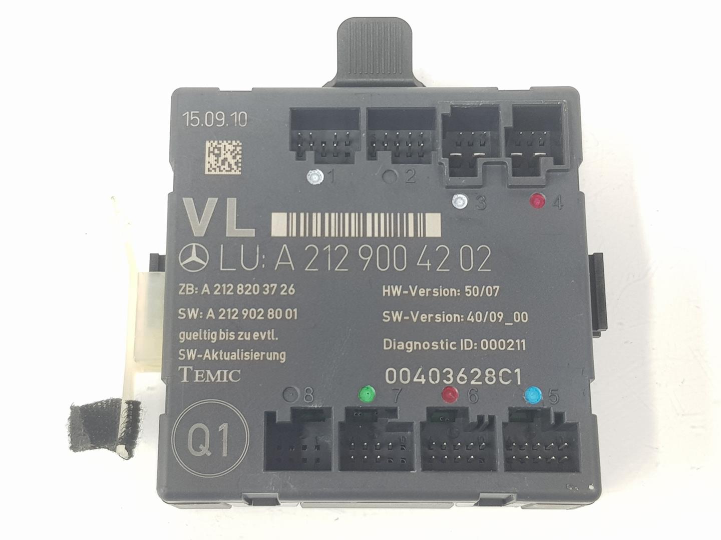 MERCEDES-BENZ C-Class W204/S204/C204 (2004-2015) Other Control Units A2129004202, A2129004202 19867183