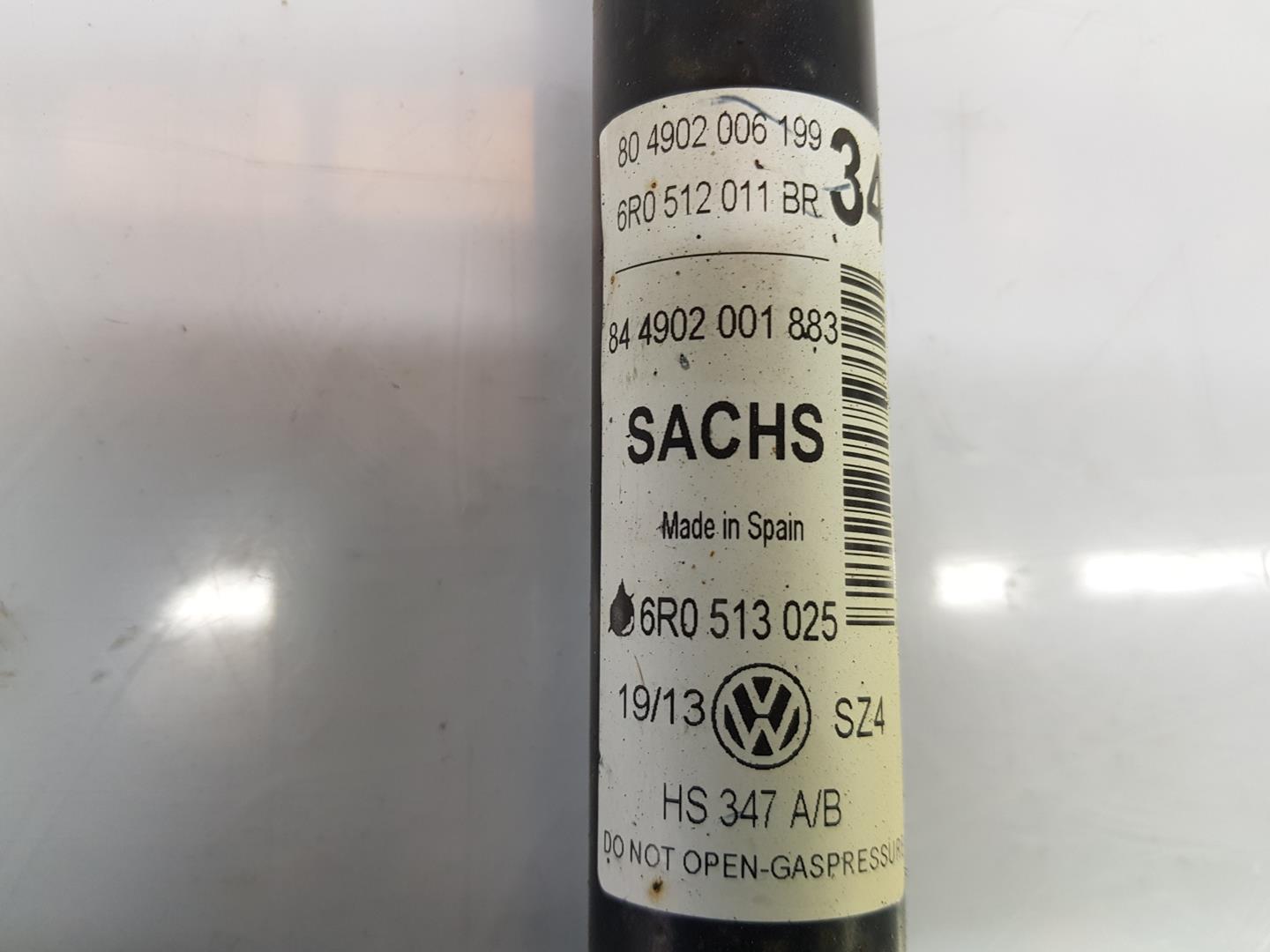 VOLKSWAGEN Polo 5 generation (2009-2017) Rear Right Shock Absorber 6R0513025, 6R0513025 19783704