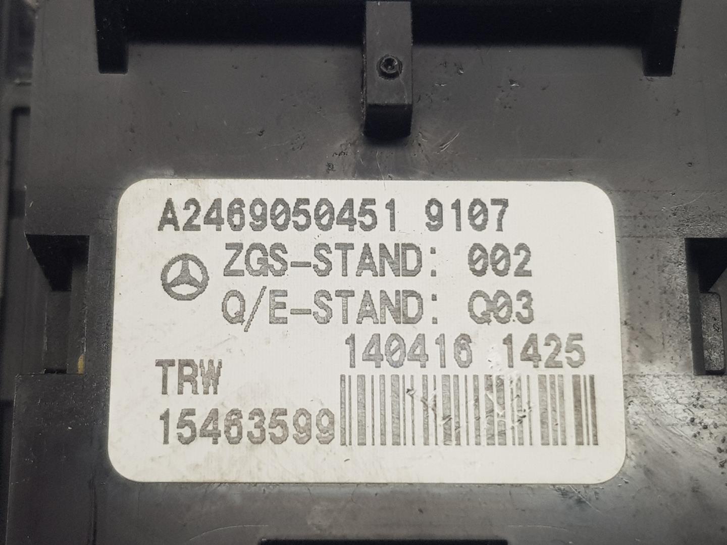 MERCEDES-BENZ M-Class W166 (2011-2015) Håndbremse knap A2469050451, A2469050451 24223037