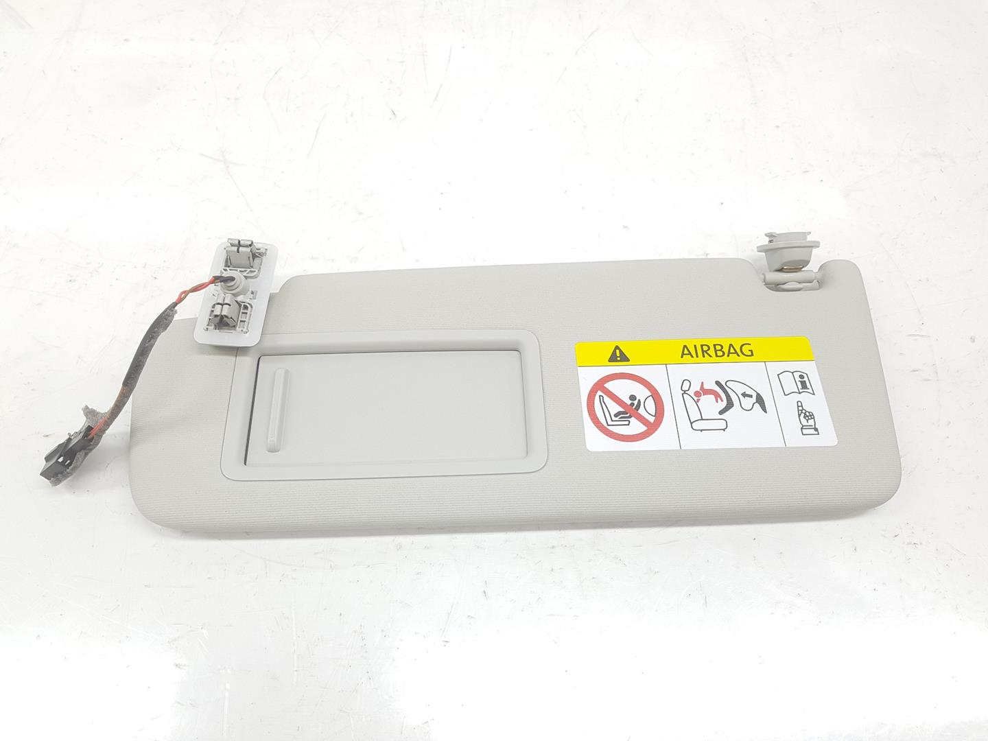 VOLKSWAGEN Golf 7 generation (2012-2024) Left Side Sun Visor 5G0857551AS, 5G0857551AS 19839626