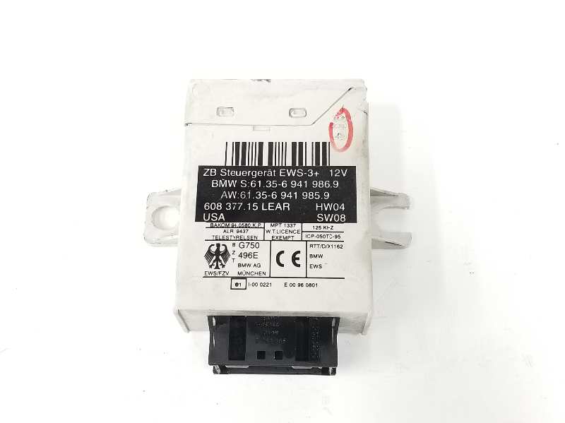 BMW X5 E53 (1999-2006) Immobiliser control unit 61356941986,60837715,61356941985 19738766