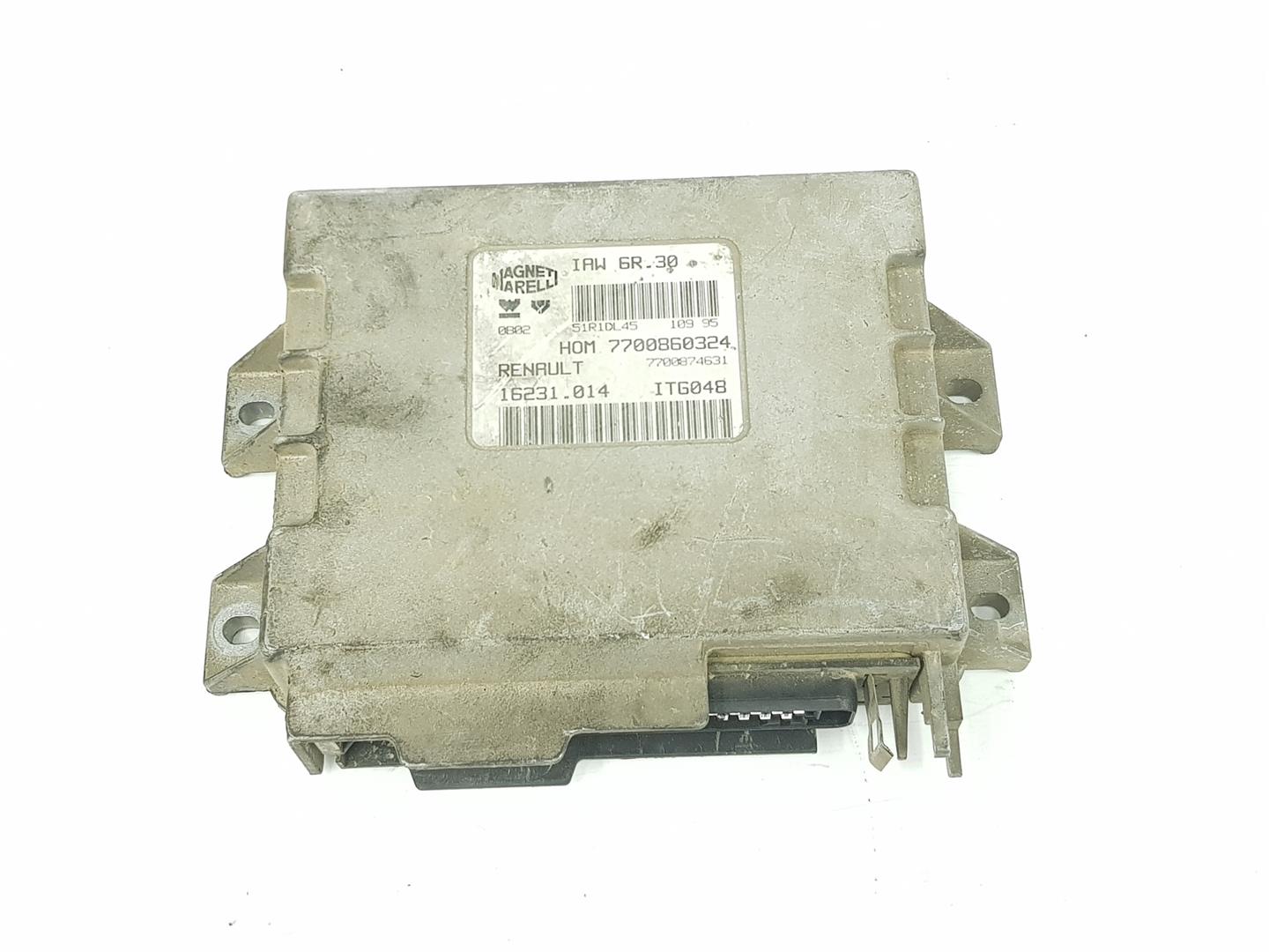 RENAULT Clio 1 generation (1990-1998) Motorkontrolenhed ECU 7700860324,7700860324 19770378