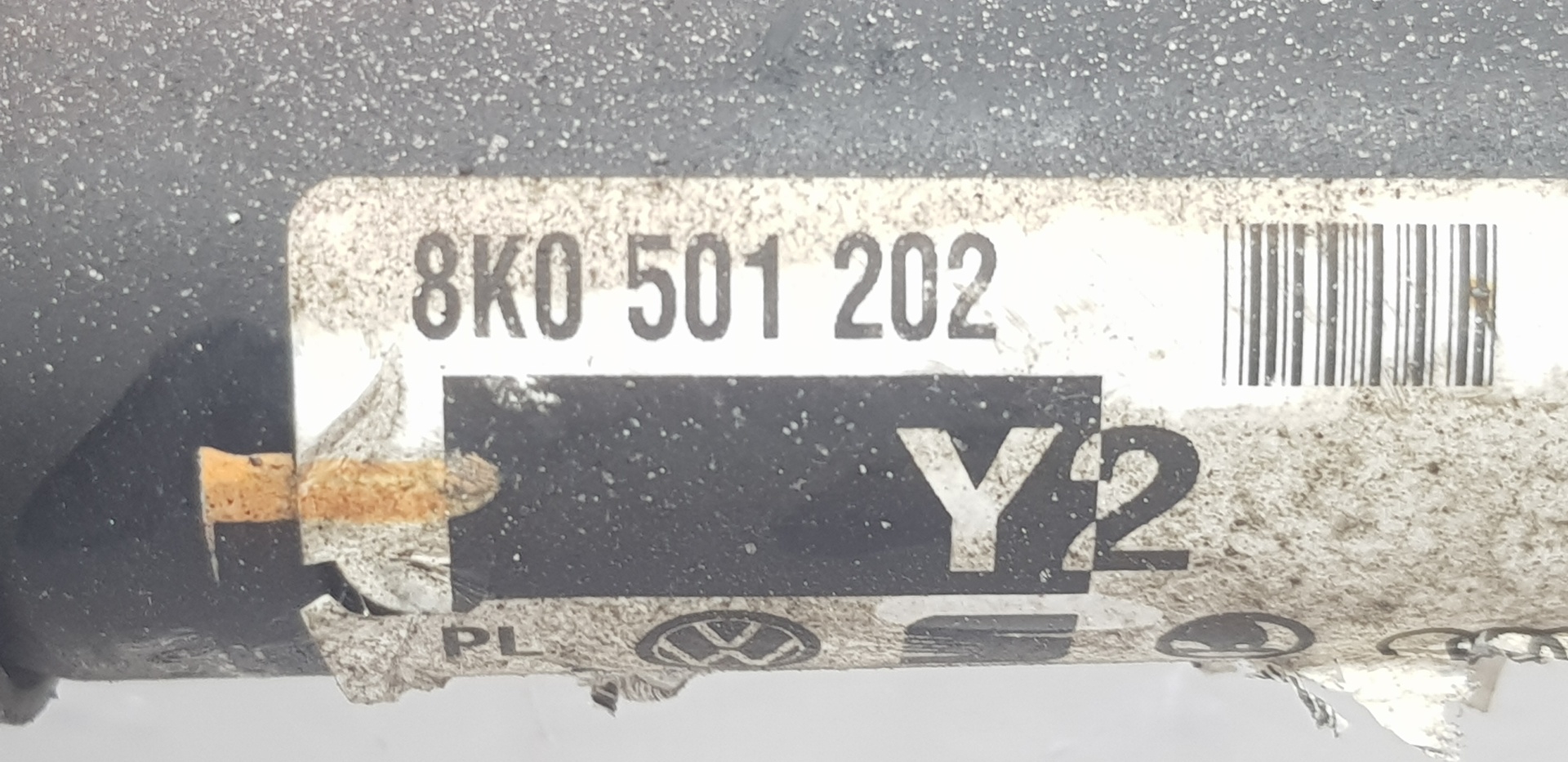 AUDI RS 4 B8 (2012-2020) Bakre høyre drivaksel 8K0501202, 8K0501202 20994631
