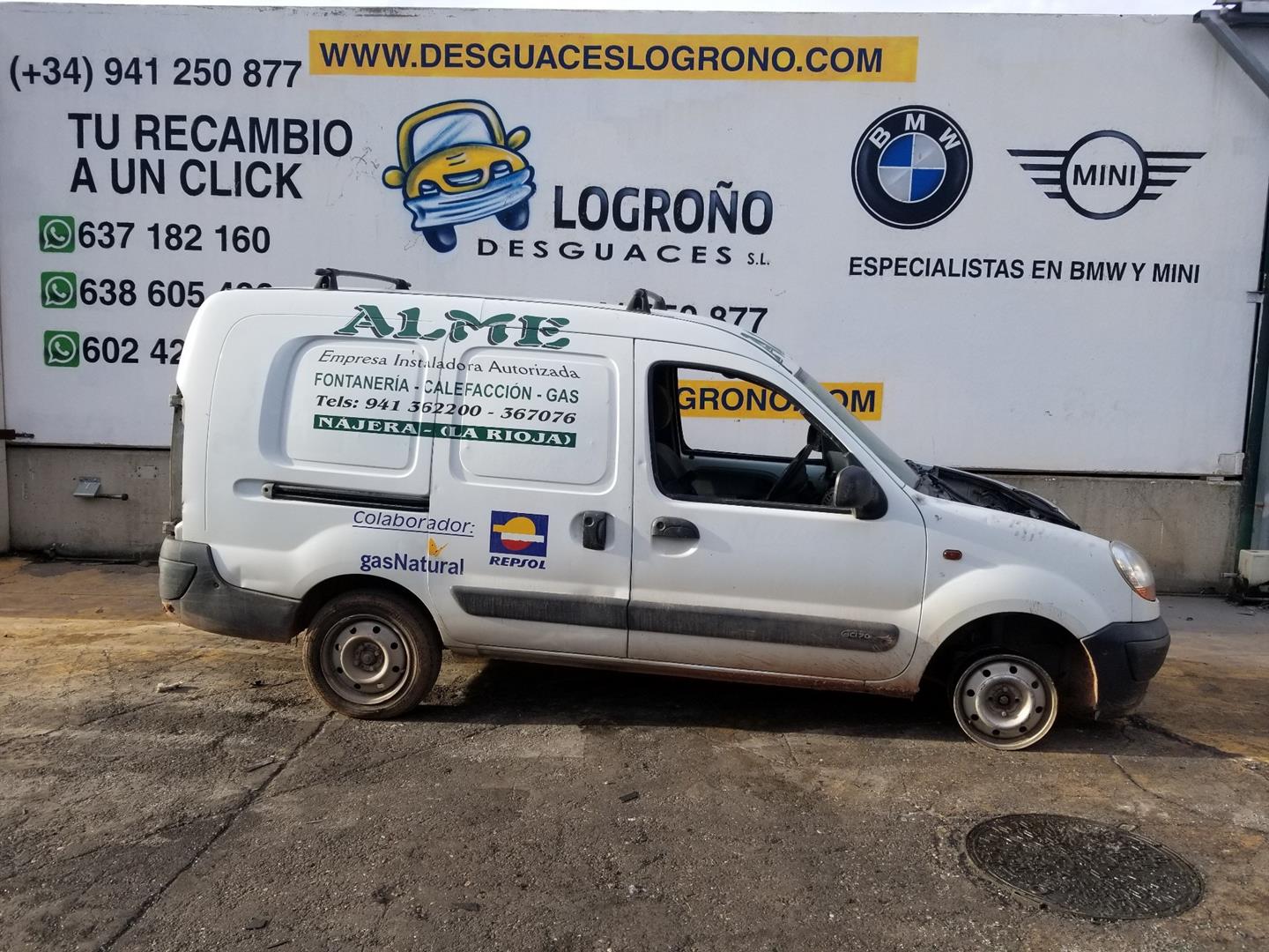 RENAULT Kangoo 1 generation (1998-2009) Priekšējo labo durvju logu pacēlājs 8200188551, 8200188551, CONMOTOR 19918515