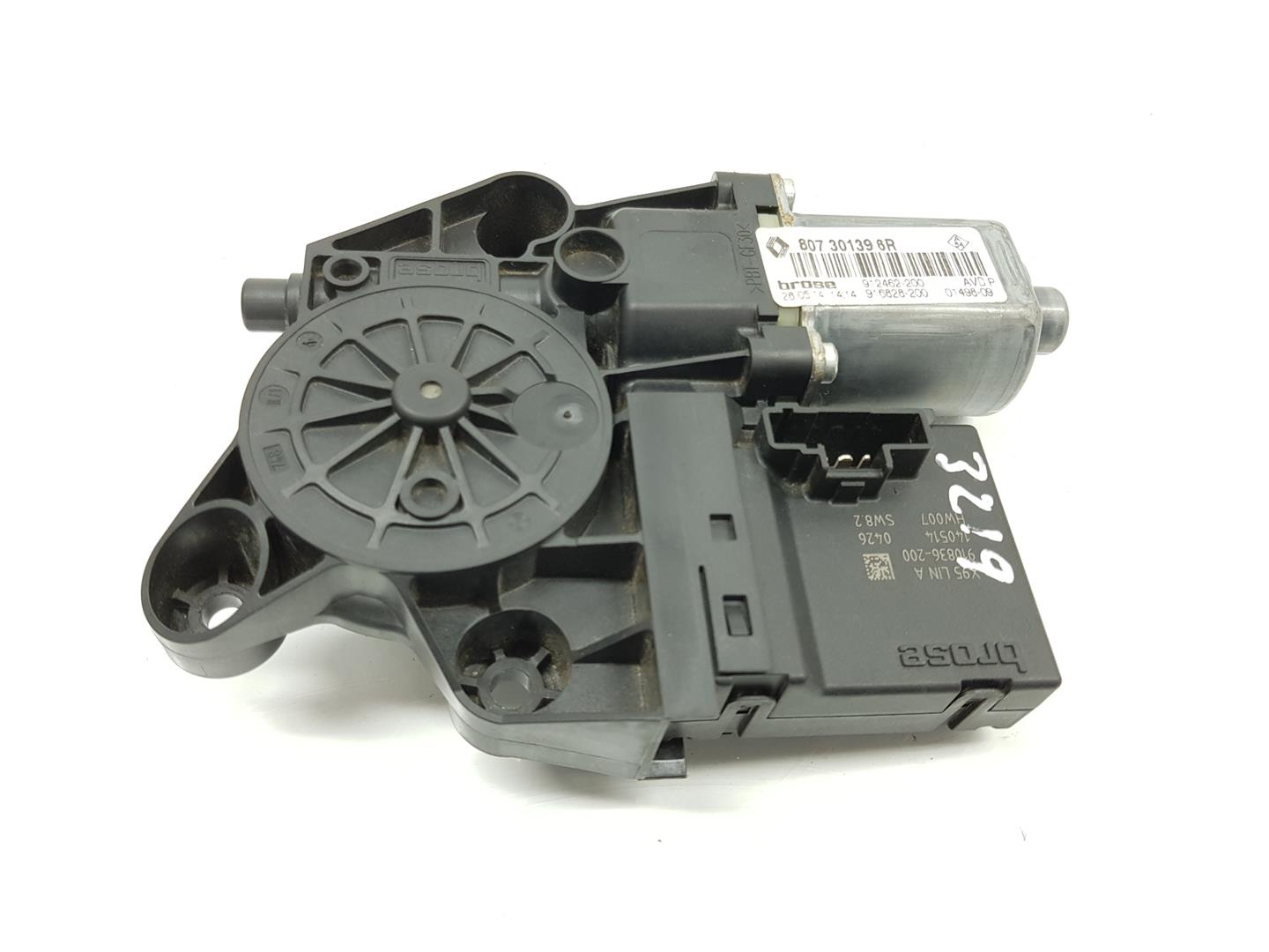 RENAULT Megane 3 generation (2008-2020) Motor de control geam ușă dreapta față 807301396R, 807301396R 24243488