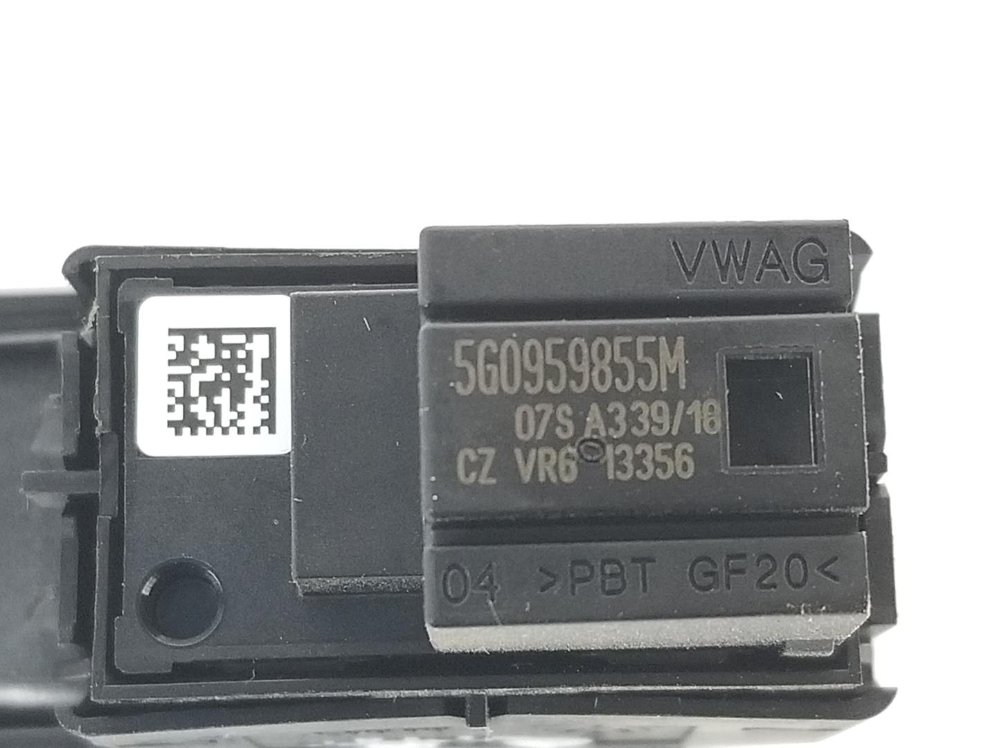 VOLKSWAGEN Golf 7 generation (2012-2024) Rear Right Door Window Control Switch 5G0959855K, 5G0959855K 19861451