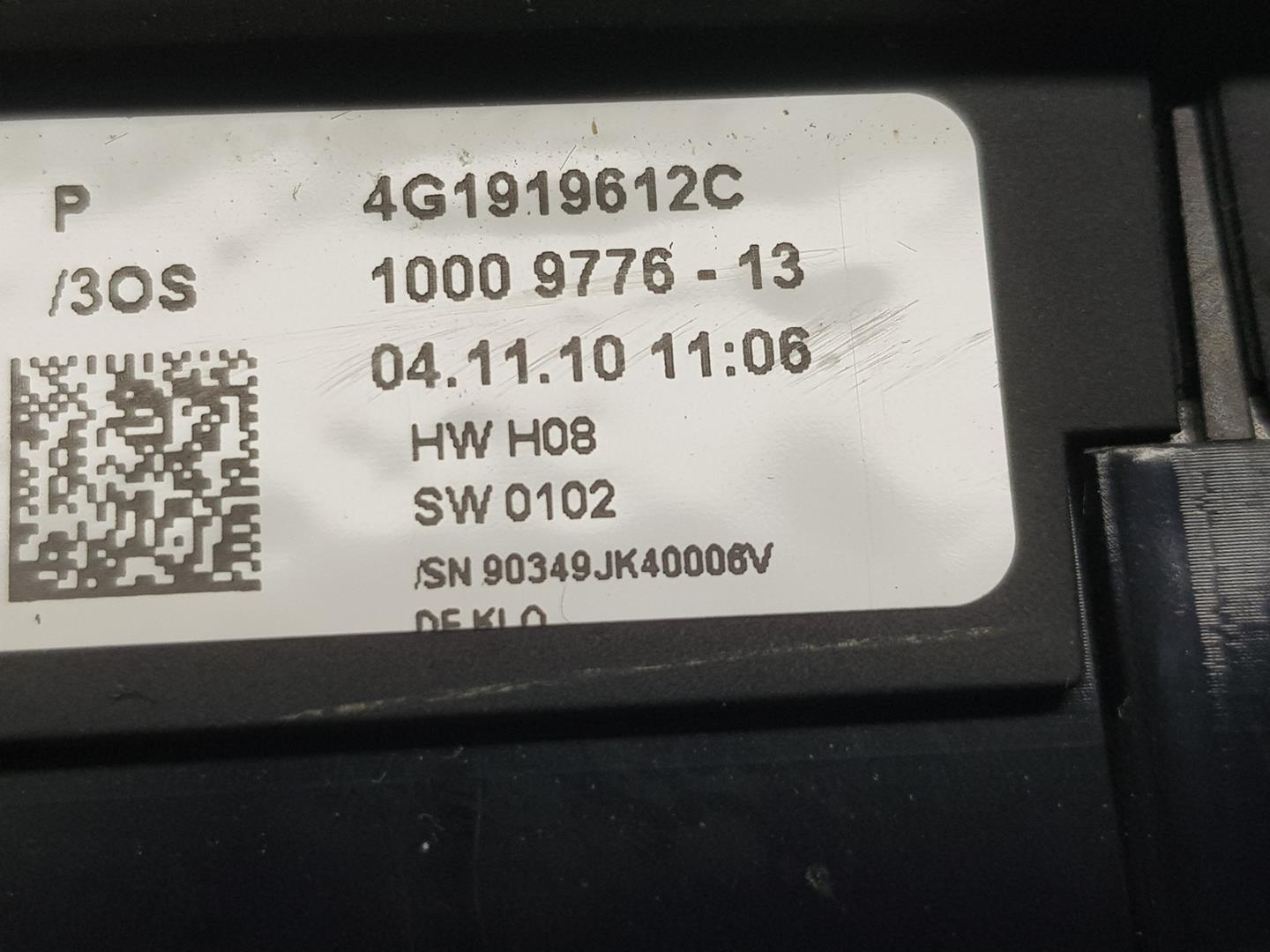 AUDI A7 C7/4G (2010-2020) Ручка керування навігацією 4G1919612C,4G1919612C 19820230