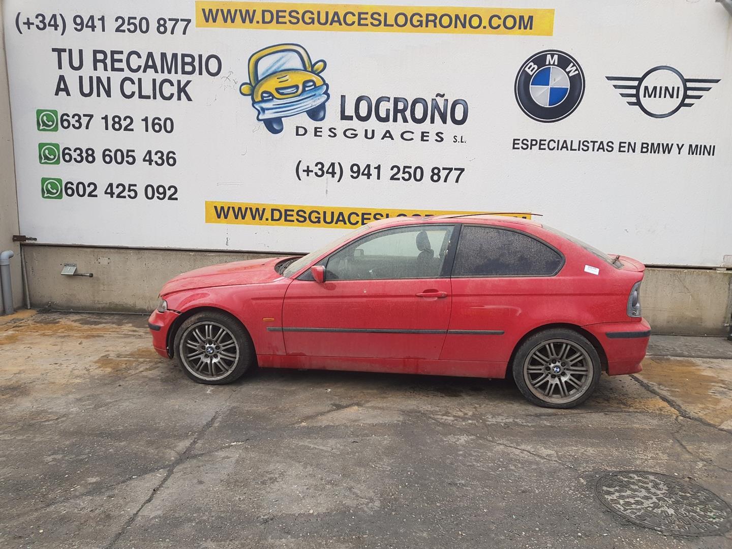 BMW 3 Series E46 (1997-2006) Крыло переднее левое 41357016205, 7016205, COLORROJO438 19927859