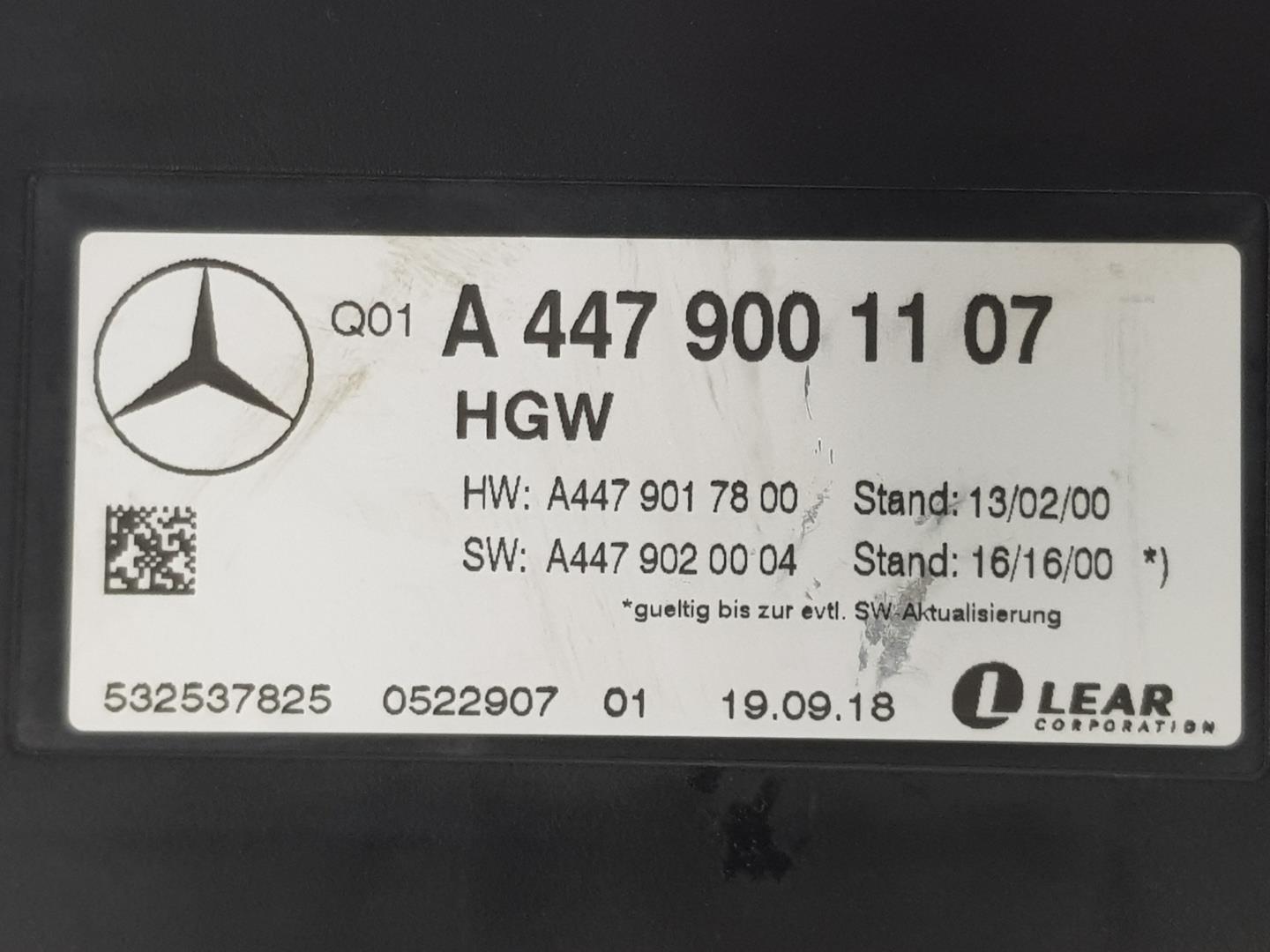 MERCEDES-BENZ Citau veidu vadības bloki A4479001107, A4479001107 24243225