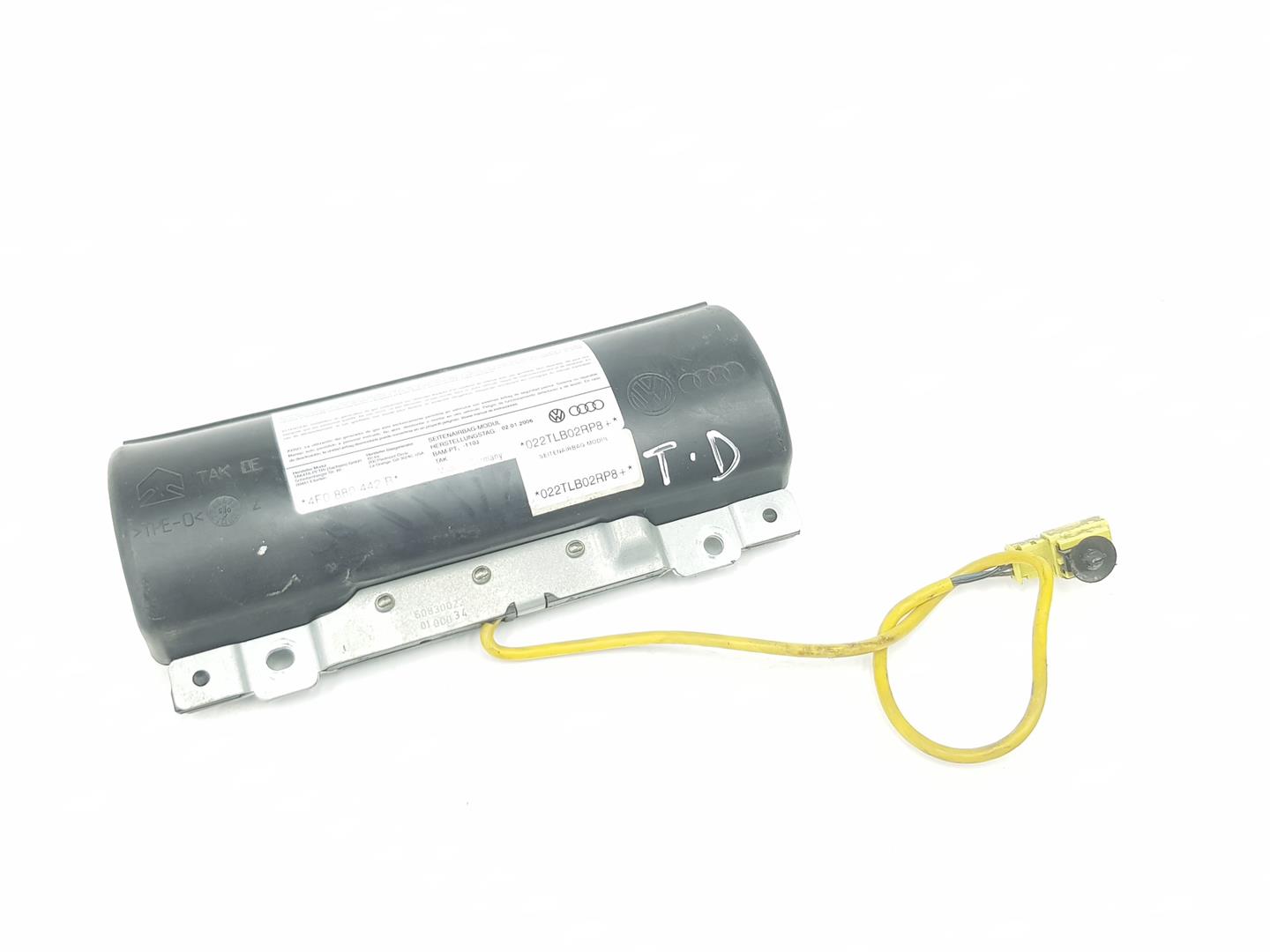 AUDI A6 C6/4F (2004-2011) Airbag de porte arrière droite SRS 4F0880442B, 4F0880442B 23755182