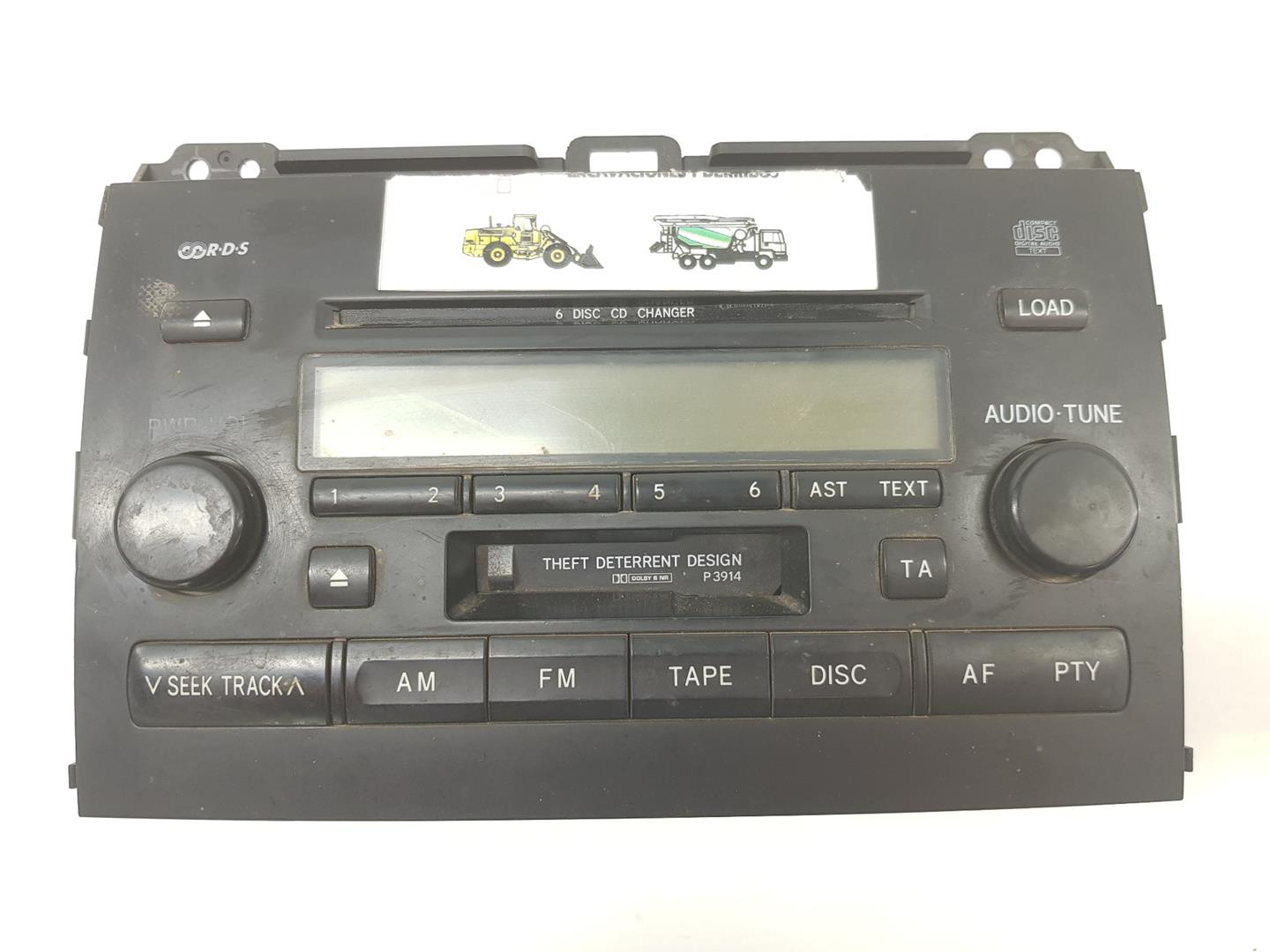 TOYOTA Land Cruiser 70 Series (1984-2024) Music Player Without GPS 8612060510, 8612060510 24473515