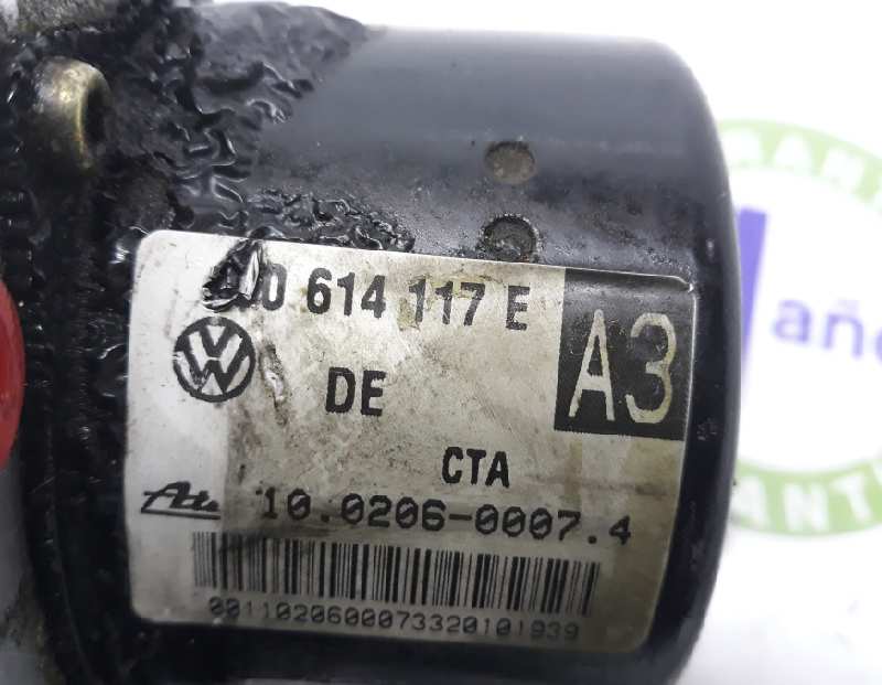 SEAT Toledo 2 generation (1999-2006) ABS Pump 1J0614117E,1C0907379C 19671072