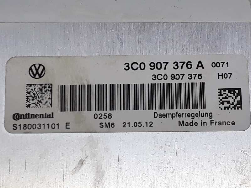 VOLKSWAGEN Golf 6 generation (2008-2015) Suspension control unit 3C0907376A,3C0907376A,S1800311101E 19555643