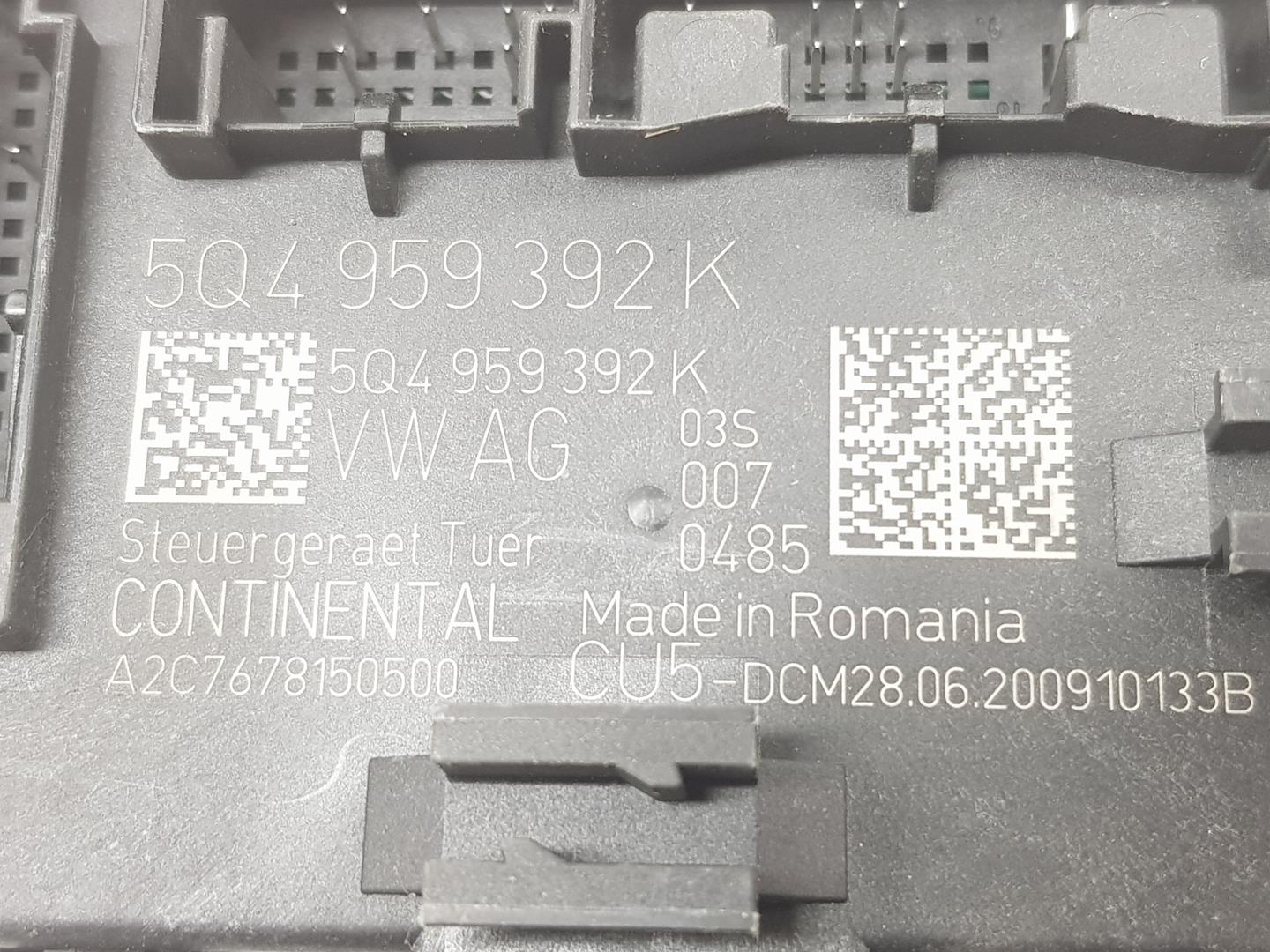 VOLKSWAGEN Crafter 2 generation (2017-2024) Другие блоки управления 5Q4959392K,5Q4959392K 25357914