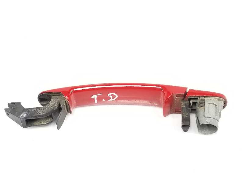 SKODA Fabia 2 generation  (2010-2014) Rear right door outer handle 3B0837205G,3B0837205G,ROJO 19708793