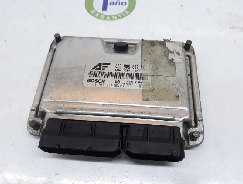 VOLKSWAGEN Sharan 1 generation (1995-2010) Engine Control Unit ECU 038906019FC,0281010751,EDC15P 19671063