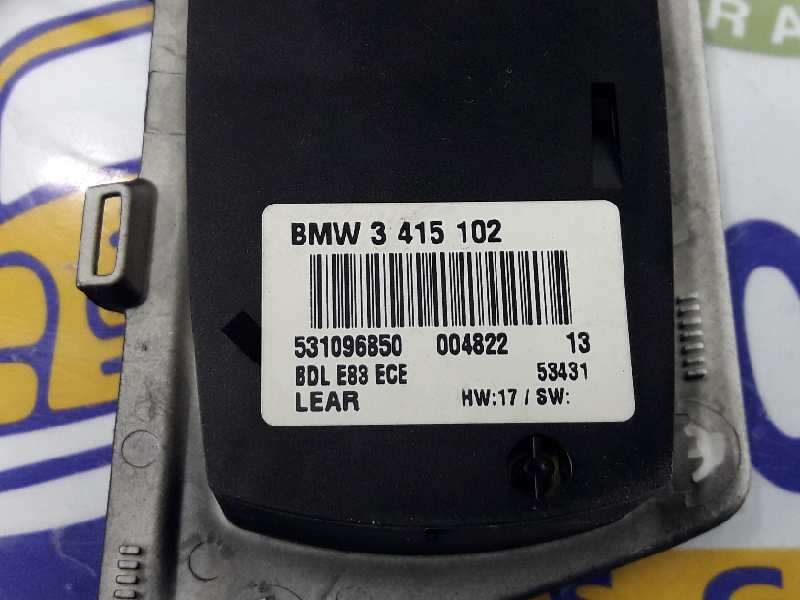 BMW X3 E83 (2003-2010) Переключатель света 61318363662,531096850BDLE83ECE 19608072