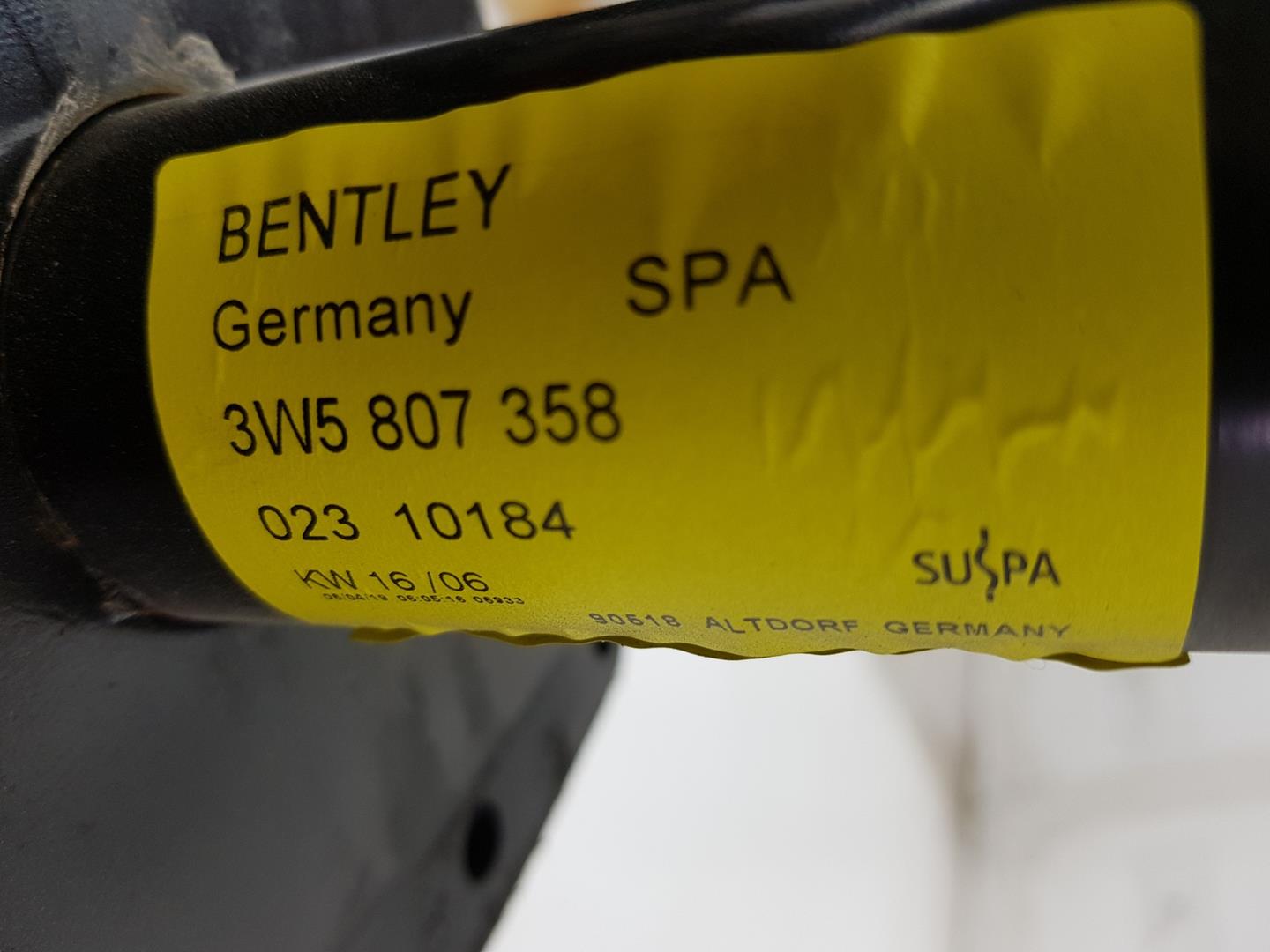 BENTLEY Continental Flying Spur 2 generation  (2008-2013) Crash Armeringsstang bagtil 3W5807358, 3W0807305G 25170188