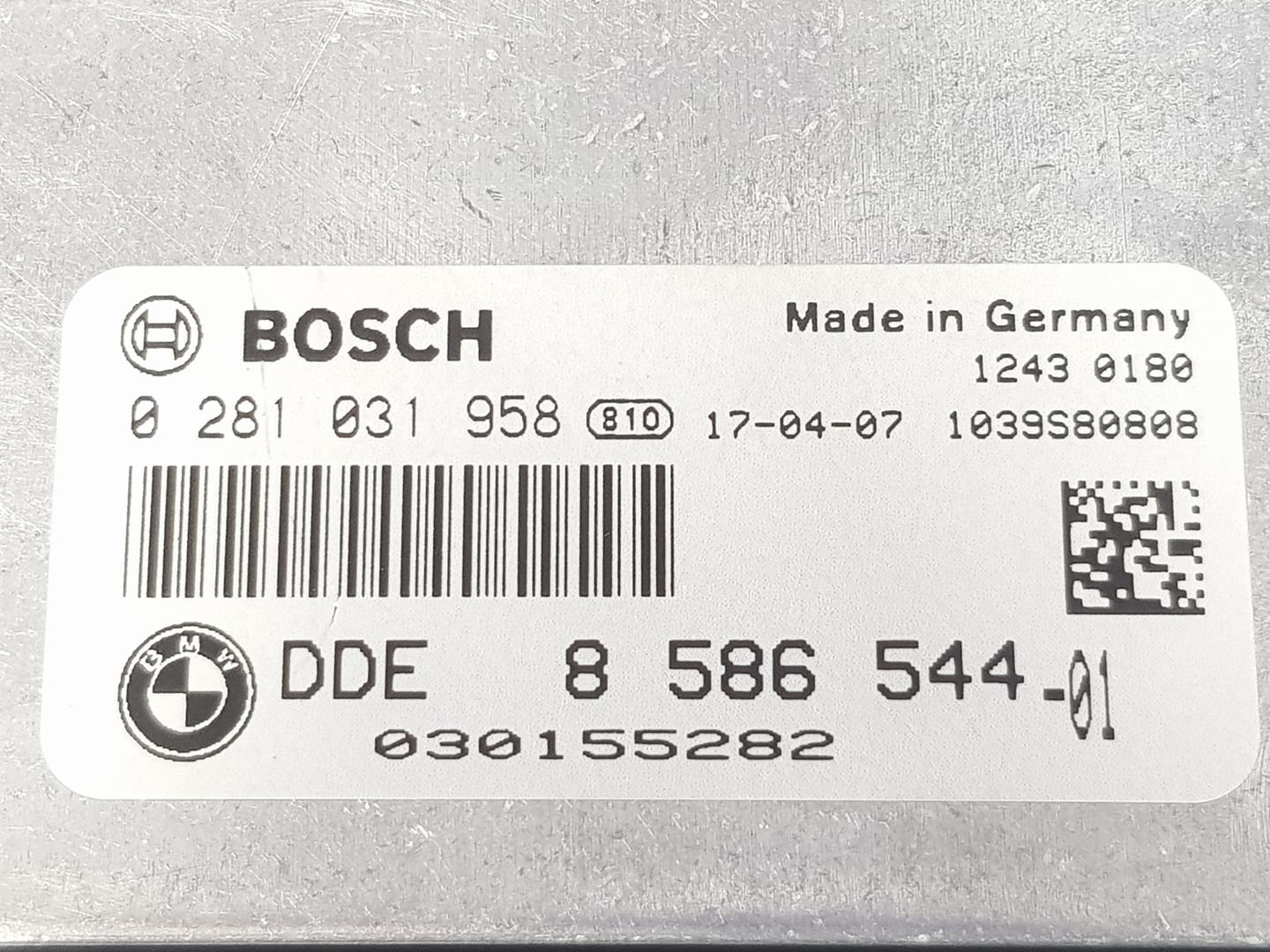 BMW X5 F15 (2013-2018) Engine Control Unit ECU 8586544, 13618586544, 1212CD 19900639
