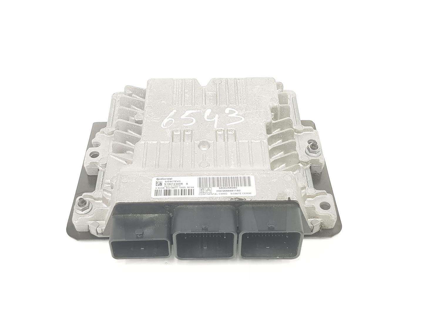 PEUGEOT 308 T7 (2007-2015) Motorkontrolenhed ECU 9800268980,9800268980 24239021