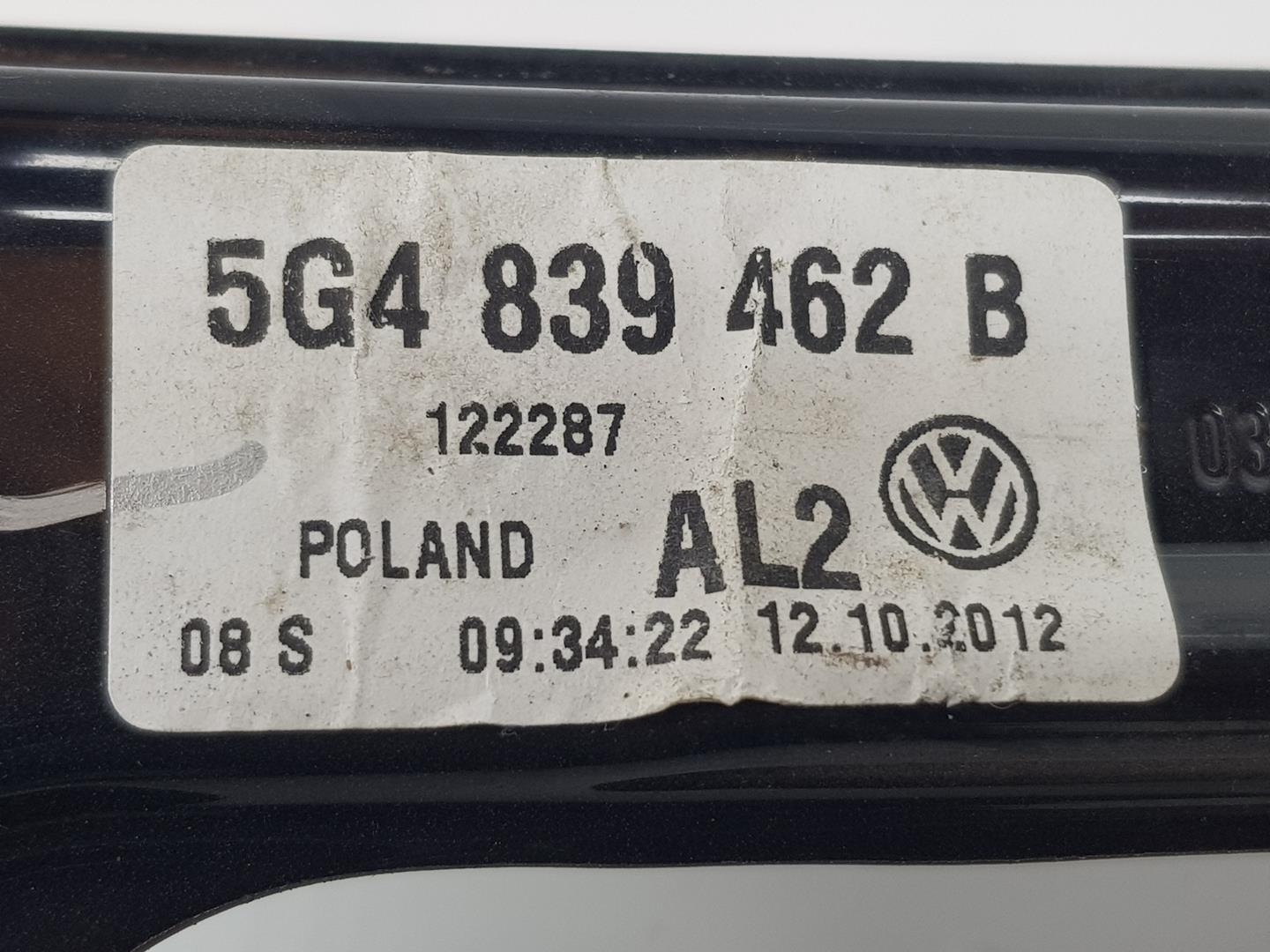 VOLKSWAGEN Golf 7 generation (2012-2024) Galinių kairių durų stiklo pakelėjas 5G4839461B,5G4839461B 21631080