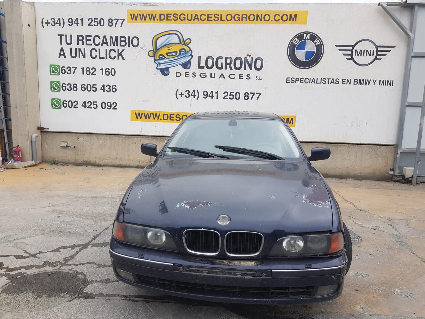 BMW 5 Series E39 (1995-2004) Front Left Fender 41358162133, 41358162133, COLORAZULOSCURO 19808926
