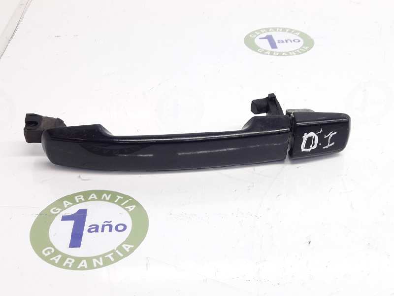 NISSAN Qashqai 1 generation (2007-2014) Front Left Door Exterior Handle 80611EB300,80646JD33A,COLORNEGROVERFOTOS 19641261