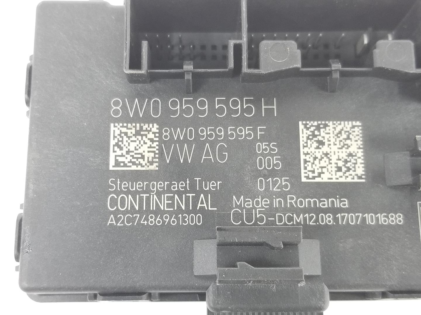 AUDI A4 B9/8W (2015-2024) Andre kontrollenheter 8W0959595H, A2C7486961300 19863586