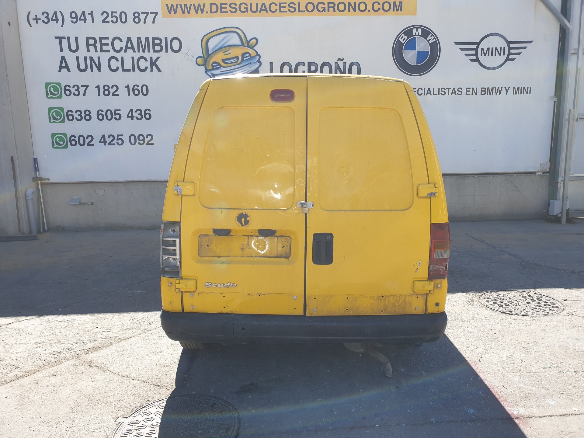 FIAT Scudo 1 generation (1996-2007) Крыло переднее левое 9467000988,9467000988,COLORAMARILLO 24402906