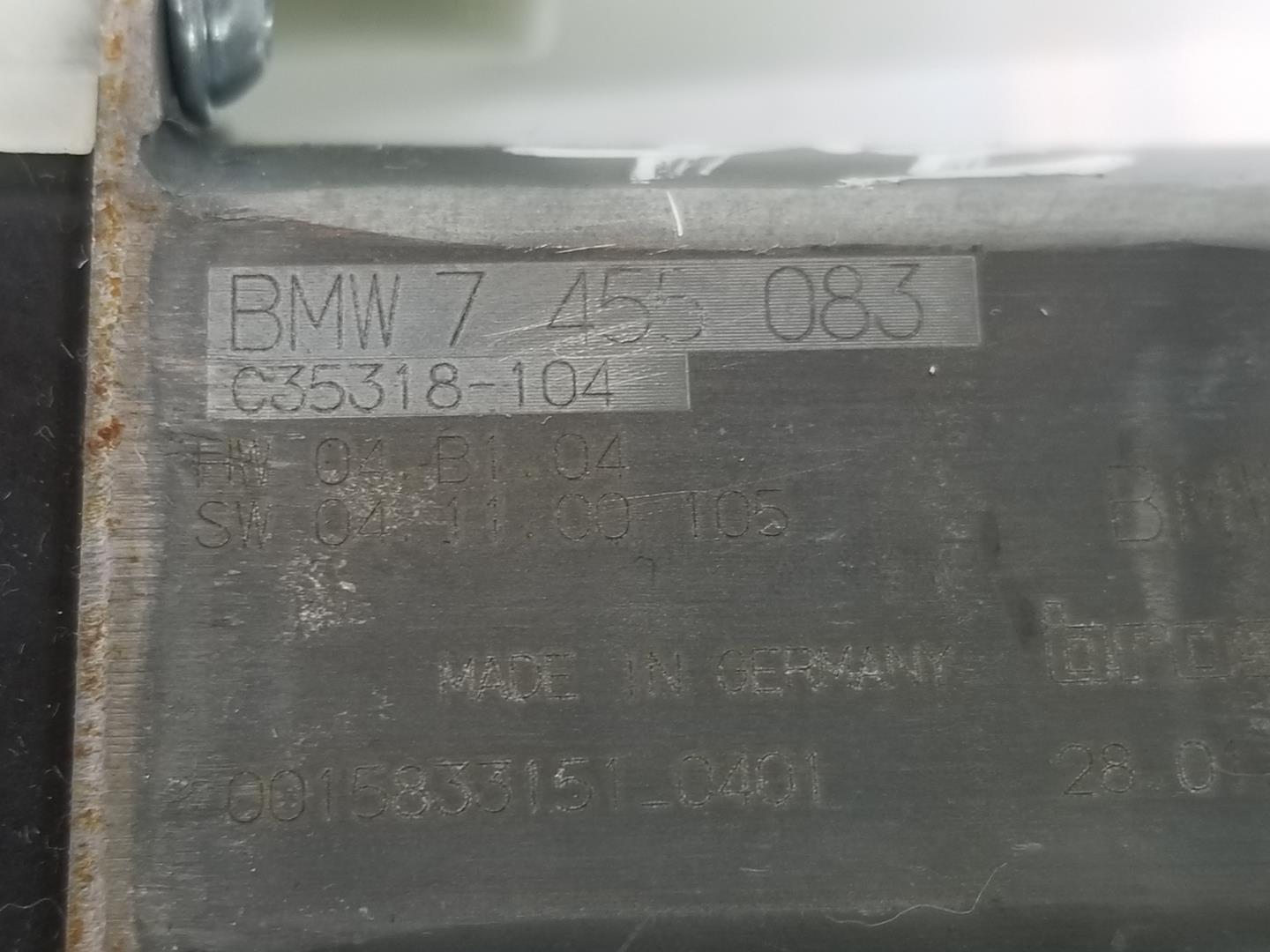 BMW 5 Series G30/G31 (2016-2023) Galinių kairių durų stiklo pakelėjo varikliukas 51357455084, 7455083, SOLOMOTOR 24134998