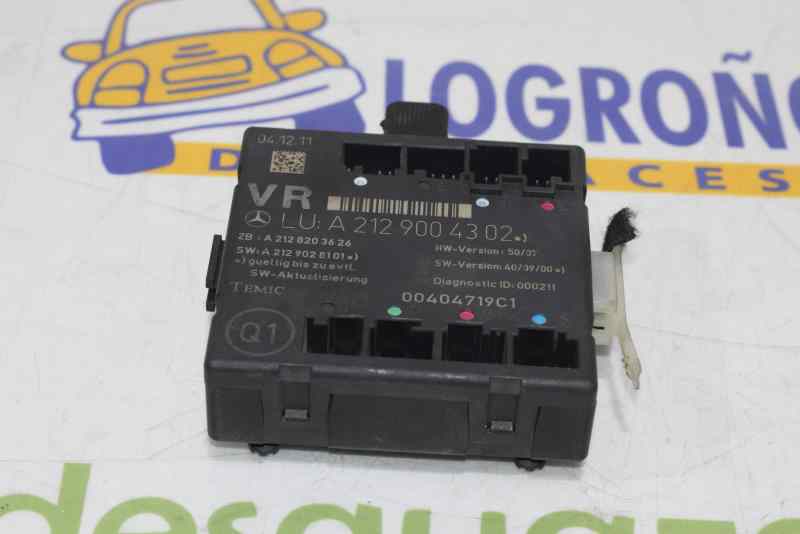 MERCEDES-BENZ C-Class W204/S204/C204 (2004-2015) Other Control Units A2129004302, TEMIC00404719C1 19559042