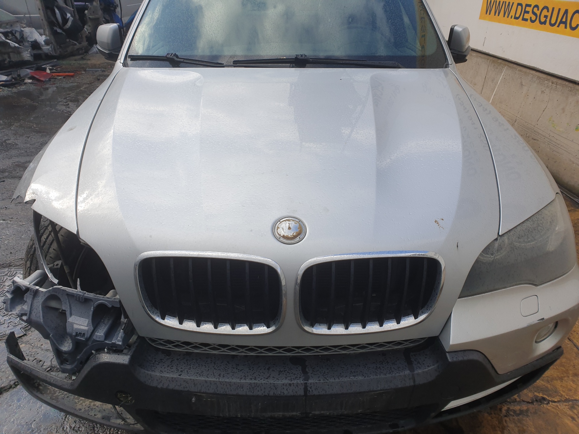 BMW X5 E70 (2006-2013) Aizmugurējo kreiso durvju loga pacēlāja motorīts 67627267691,7267691 24228751