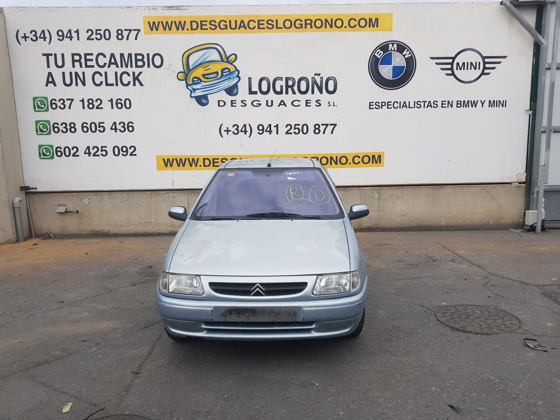 CITROËN Saxo 2 generation (1996-2004) Крышка багажника 8701F6,8701F6,COLORGRISPLATA 21075891