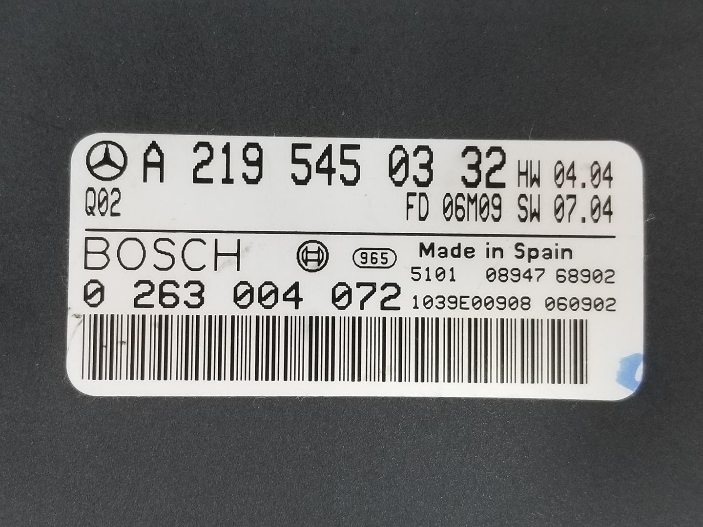 MERCEDES-BENZ CLS-Class C219 (2004-2010) Kiti valdymo blokai A2195450332,A2195450332 19936574