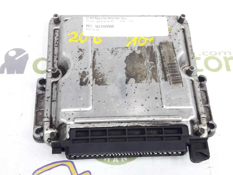 PEUGEOT 206 1 generation (1998-2009) Engine Control Unit ECU 9637089980,0281010250 19632770